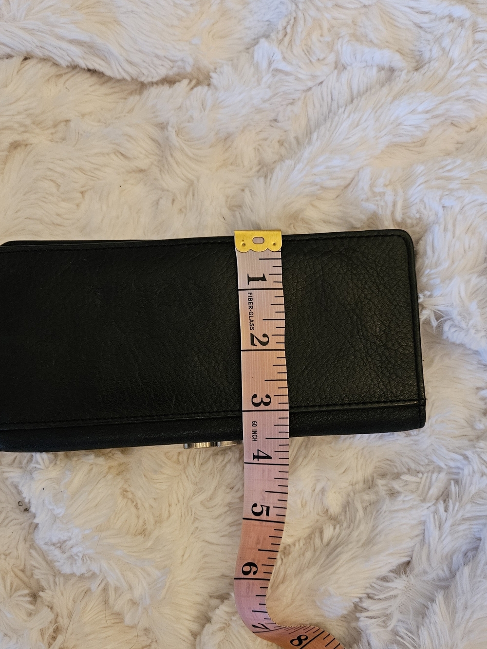✨️Fossil Women's Black Leather Clutch Wallet - Picture 6 of 6